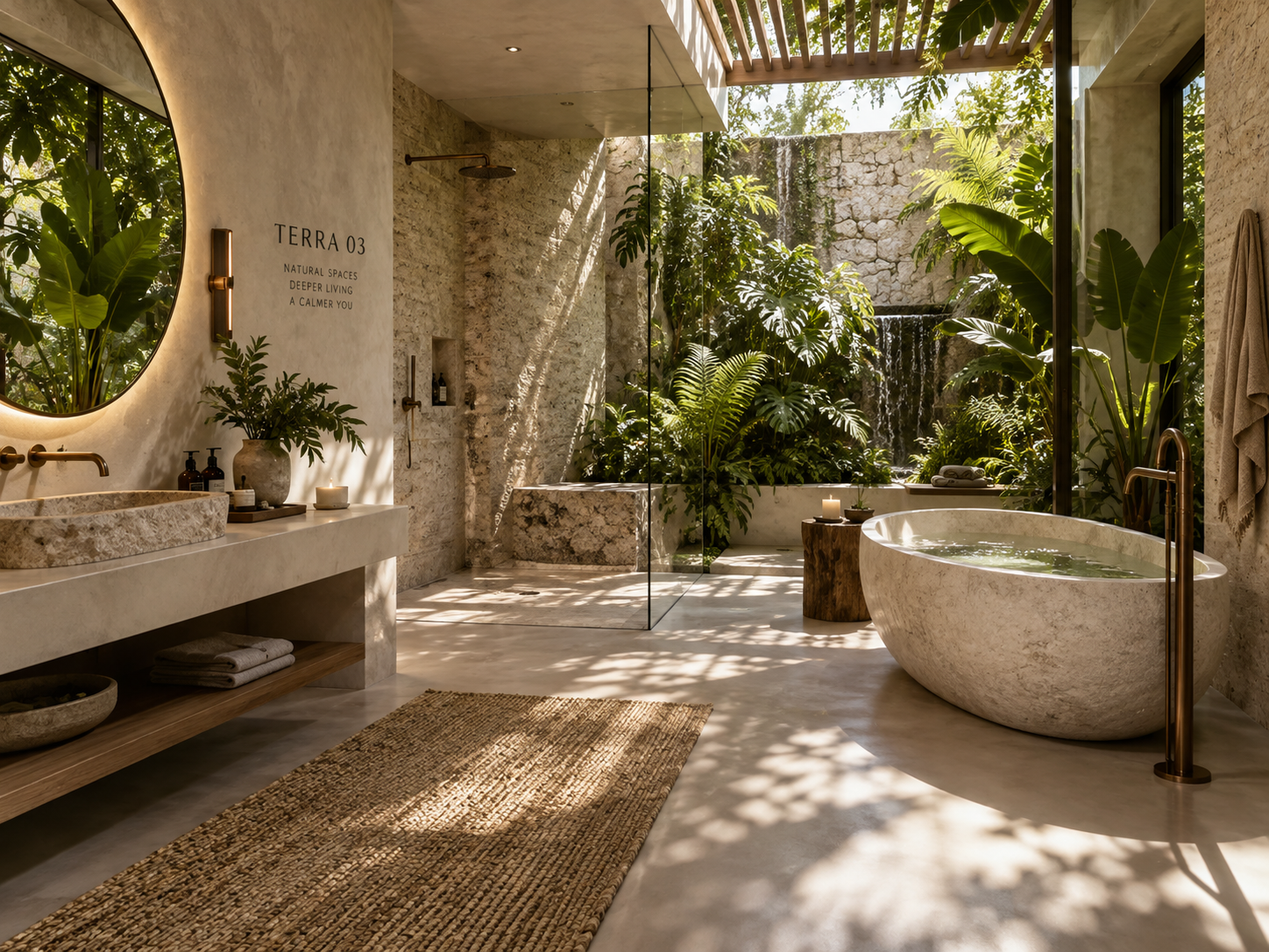TERRA organic modern luxury bathroom, photo 3