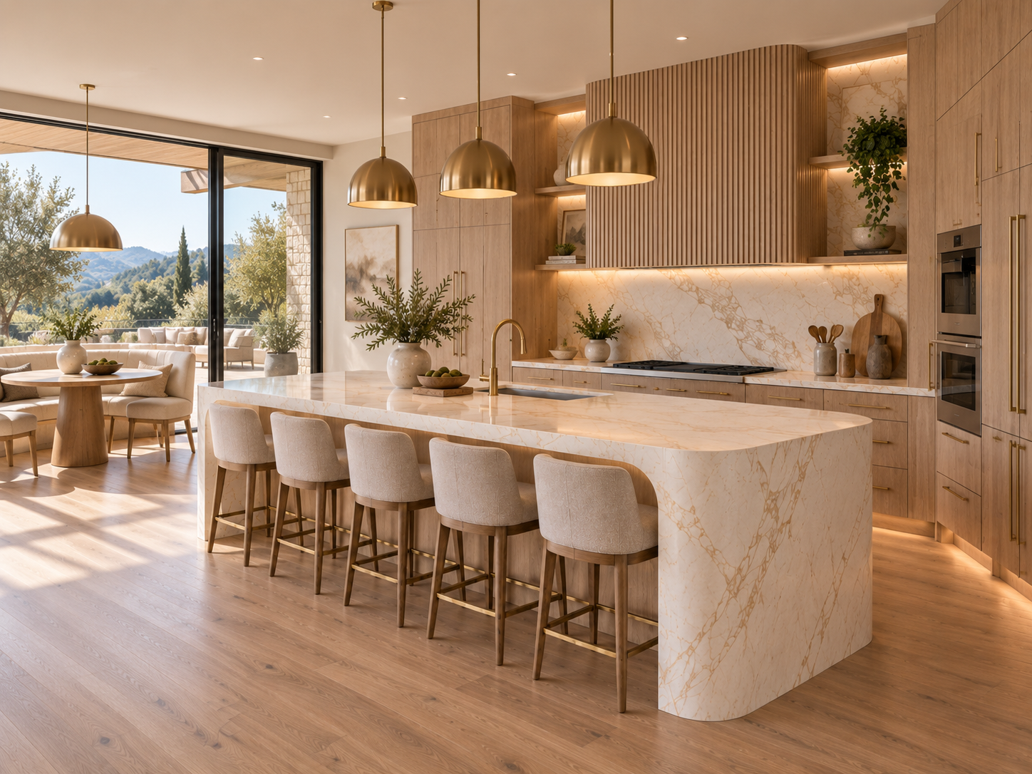 AUREA warm modern luxury kitchen, photo 4